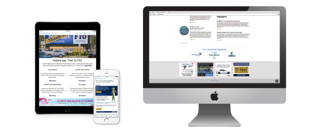 Examples of advertising on digital devices