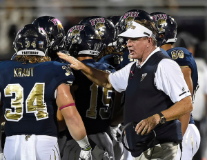 Coach Butch Davis with FIU Football Team